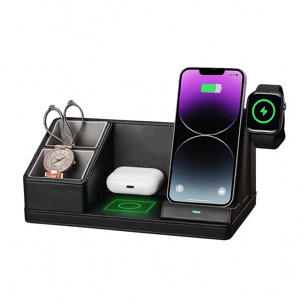 ChargeDock™ 3-in-1 Wireless Station
