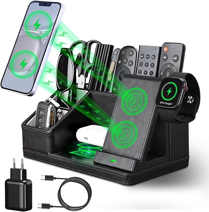 ChargeDock™ 3-in-1 Wireless Station