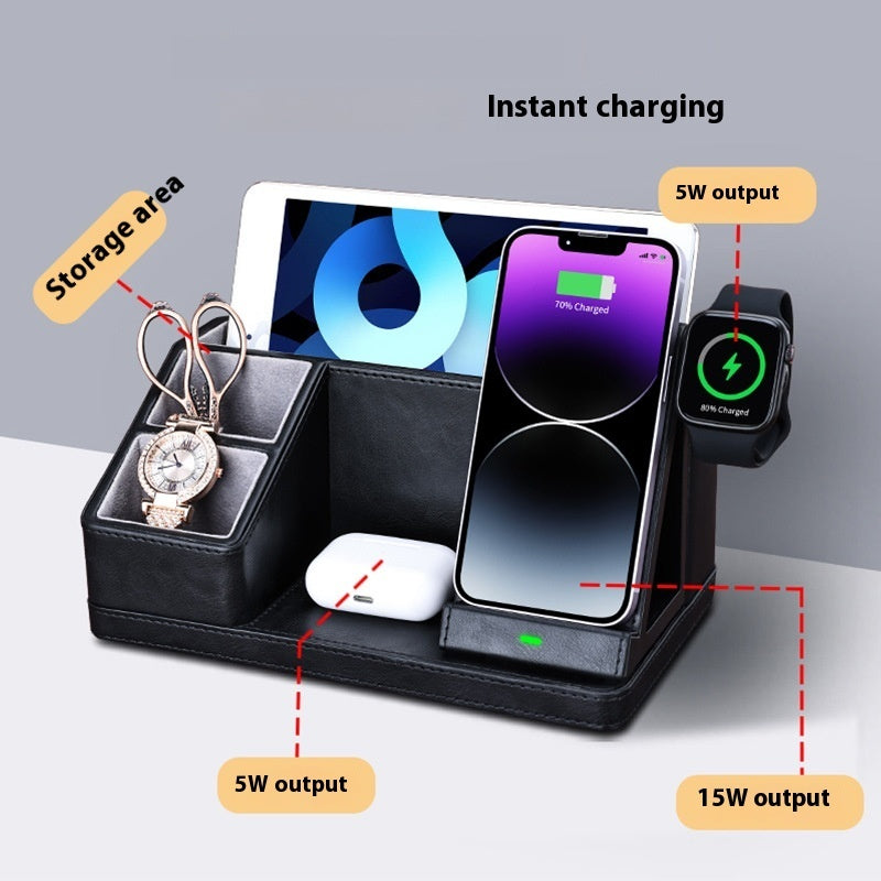 ChargeDock™ 3-in-1 Wireless Station