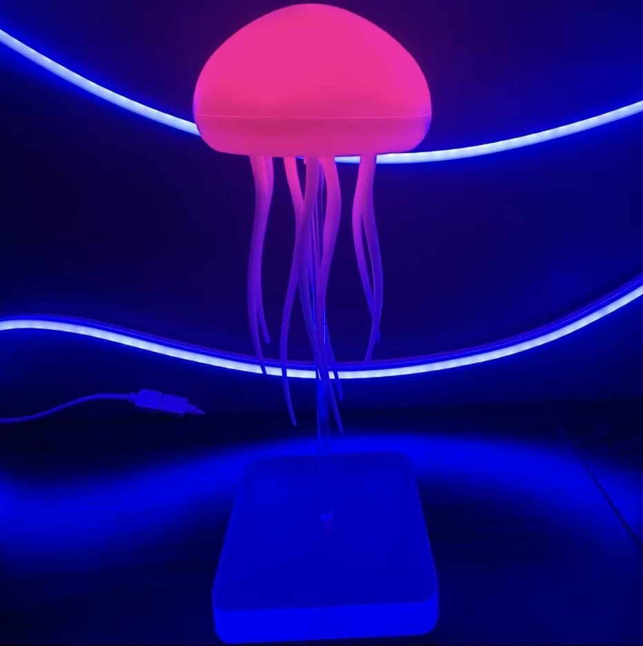 AquaGlow™ Jellyfish Lamp