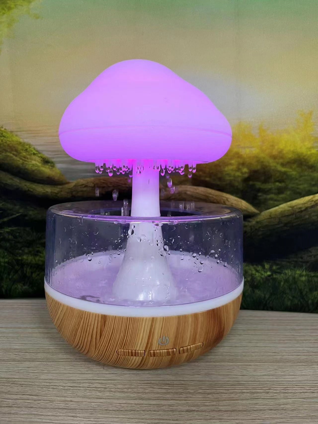 RainGlow™ LED Cloud Humidifier