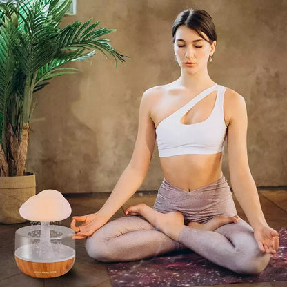 RainGlow™ LED Cloud Humidifier