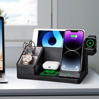 ChargeDock™ 3-in-1 Wireless Station